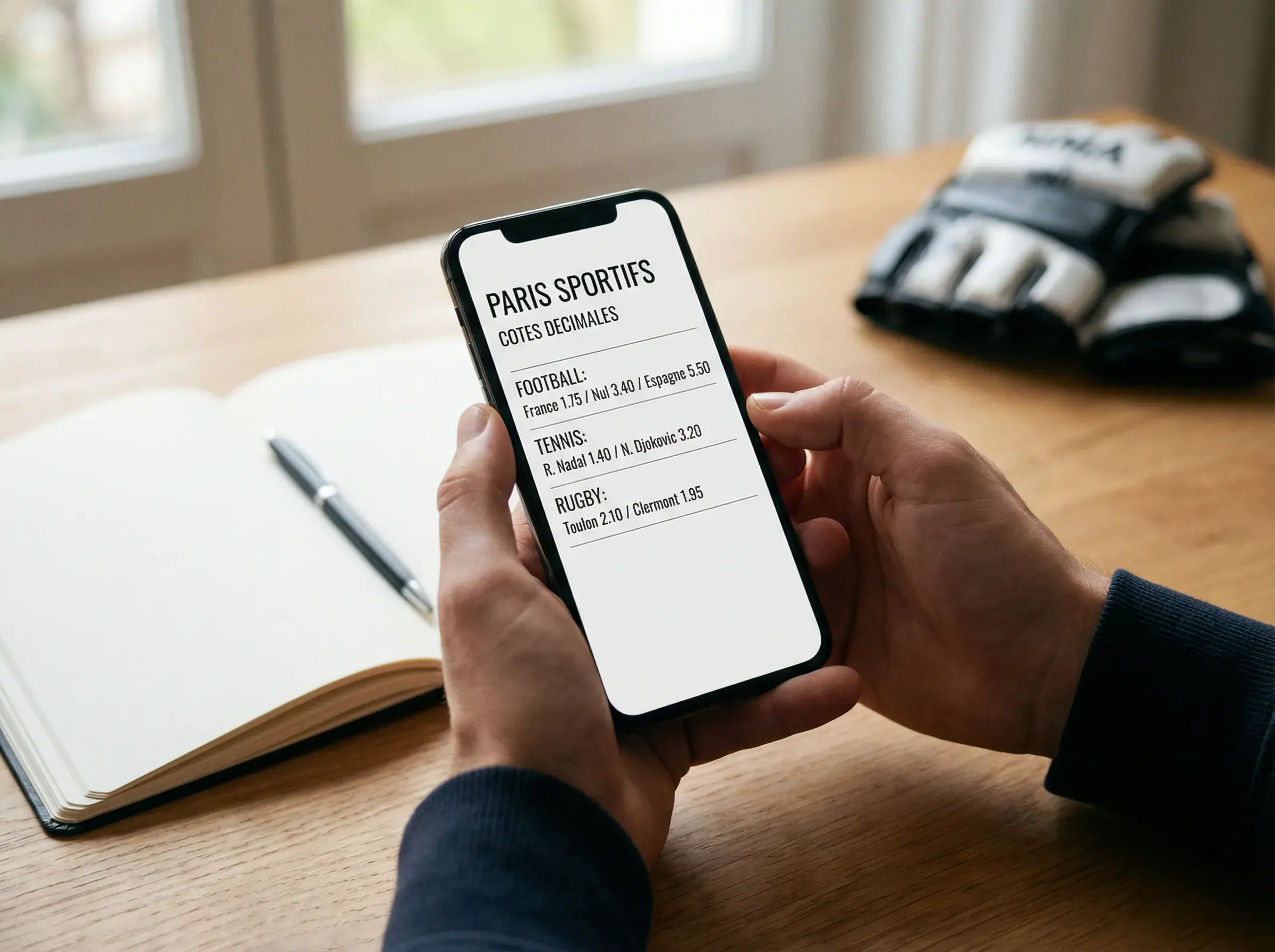 Ekran bukmachera z kursami na walkę MMA — rodzaje zakładów moneyline i over/under