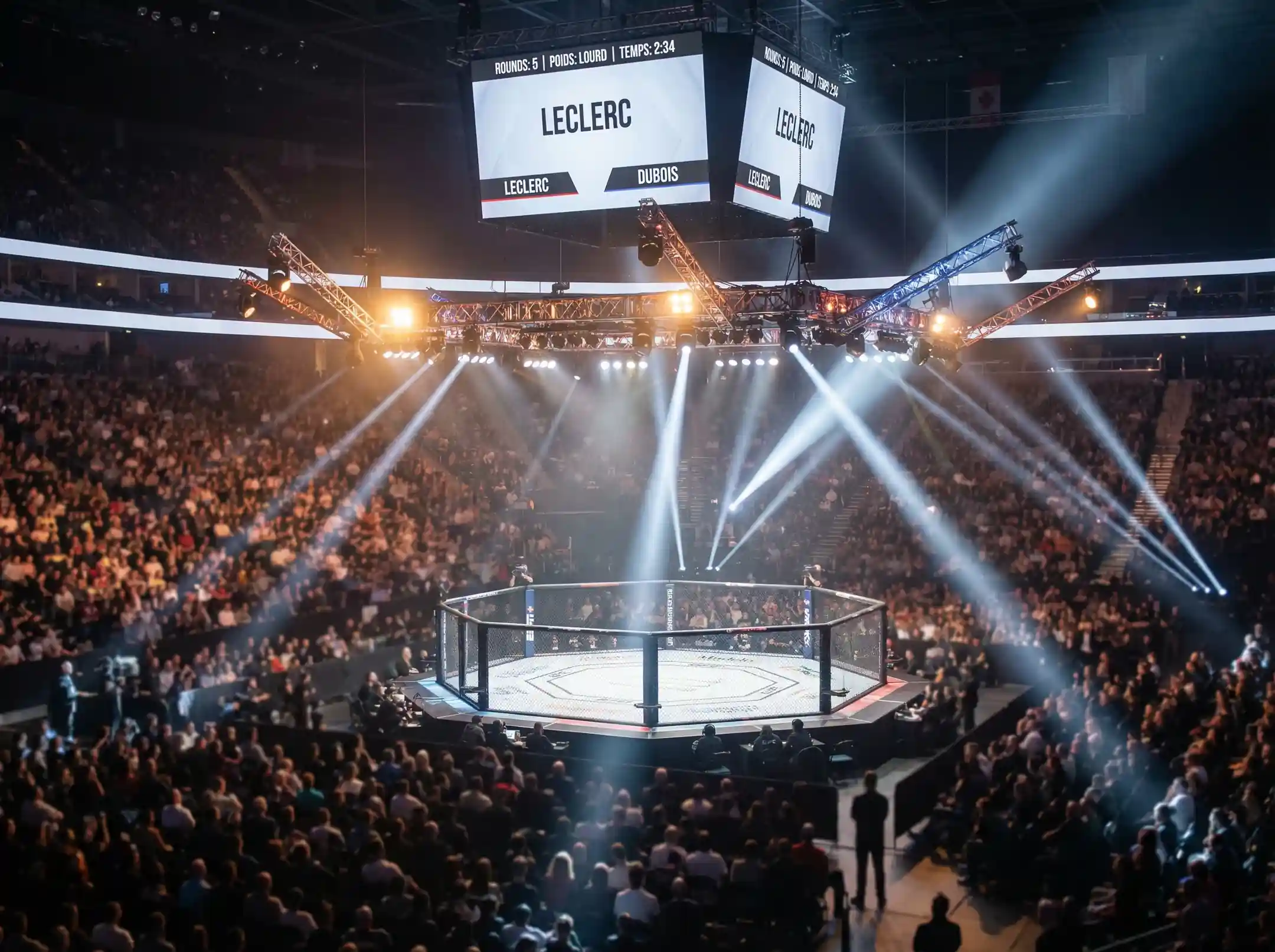 Arena MMA podczas gali — globalny rynek zakładów sportowych rośnie dynamicznie